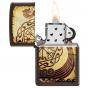 Zippo Brown Viking Ship Lighter